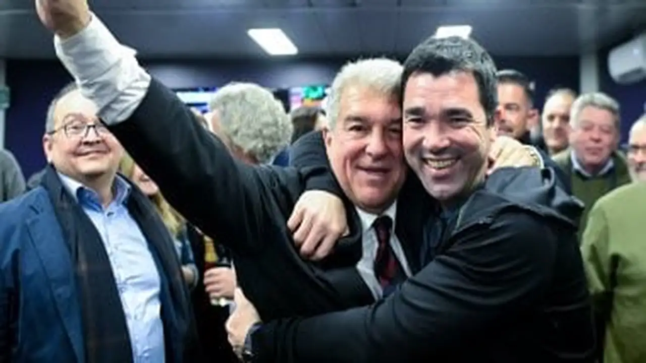 لابورتا يستهل حقبة جديدة في رئاسة نادي برشلونة خلال شهر يوليو المقبل